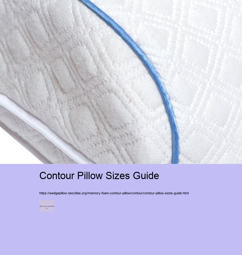 How to Choose the Right Memory Foam Contour Pillow for You 